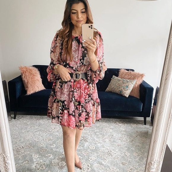 Wide cut floral dress H&M - Picture 7 of 9